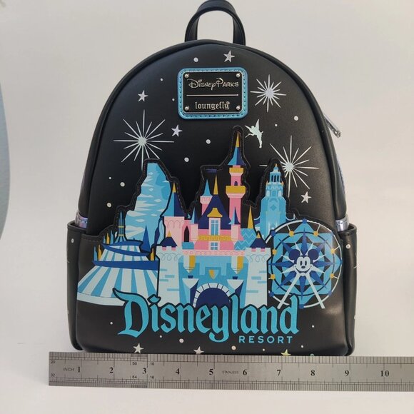 Disney Loungefly Disneyland Icons Sleeping Beauty Castle Backpack - Picture 2 of 6